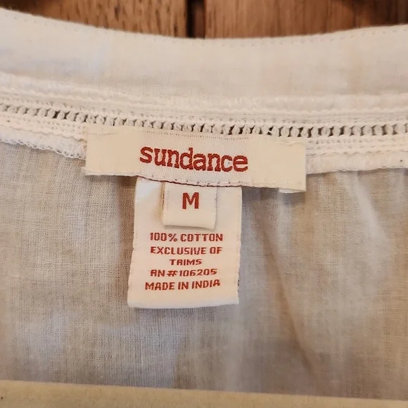 🎉Sundance Moroccan Dreams Beachy Tunic Top Size M - Picture 3 of 9